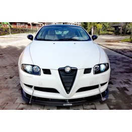 Накладка сплиттер на передний бампер на Alfa Romeo GT ДОрестайл